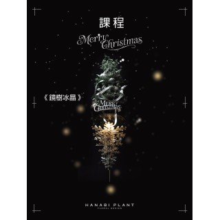 課程 | 鏡樹冰晶-聖誕裝置  